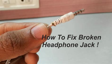 how to remove broken headphone jack without glue|How to Remove a Broken Headphone Jack .